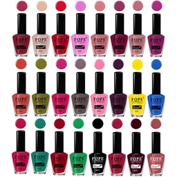Super Shine Nail Polish Set of 24 Pcs Combo No-01,03 Yellow, Magenta, Maroon Red, Green, Pink, Brown, Magenta, Pink, Yellow, Magenta, Brown, Maroon, Black-image-33