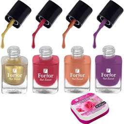for for Perfect Stay Trendy Safe & Fast Dry ,Nail Art ,Glossy Finish Nail Polish Combo-picture-25