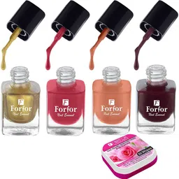 for for Perfect Stay Trendy Safe & Fast Dry ,Nail Art ,Glossy Finish Nail Polish Combo-picture-22