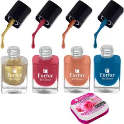 for for Perfect Stay Trendy Safe & Fast Dry ,Nail Art ,Glossy Finish Nail Polish Combo-picture-32