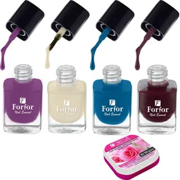 for for Perfect Stay Trendy Safe & Fast Dry ,Nail Art ,Glossy Finish Nail Polish Combo-picture-23