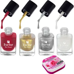 for for Perfect Stay Trendy Safe & Fast Dry ,Nail Art ,Glossy Finish Nail Polish Combo-picture-37
