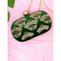 FOR THE BEAUTIFUL YOU Embellished Box Clutch-picture-16