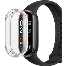 for Xiaomi Smart Band 9 Case, Protective Case TPU All-Around Soft TPU Cover Bumper Frame Xiaomi Smart Band9 corresponding（Clear）-picture-20