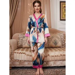 For You For Me Women Printed Night suit-picture-39