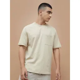Forca By Lifestyle Beige Oversized T-Shirt-picture-21