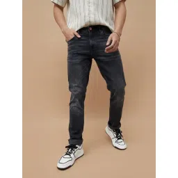 Forca By Lifestyle Black Slim Fit Jeans-picture-47