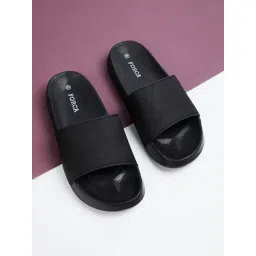 Forca by Lifestyle Men's Black Slides-picture-17
