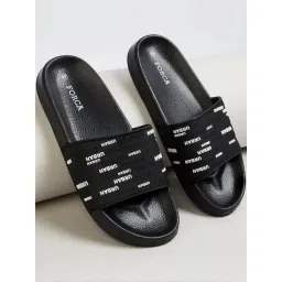 Forca by Lifestyle Men's Black Slides-picture-48