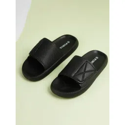Forca by Lifestyle Men's Black Slides-picture-13