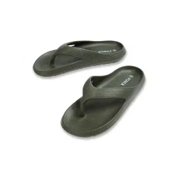 Forca by Lifestyle Men's Olive Flip Flops image 5
