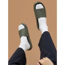 Forca by Lifestyle Men's Olive Slides-picture-16