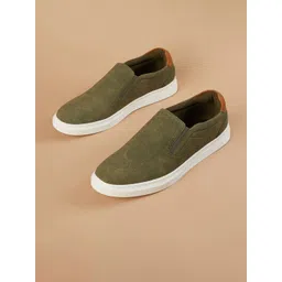Forca by Lifestyle Men Slip-On Contrast Sole Sneakers-picture-25