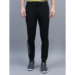 Force NXT Black Regular Fit Sports Joggers-image-10
