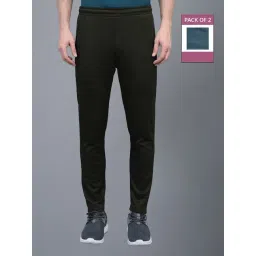 Force NXT Green Regular Fit Sports Trackpants - Pack Of 2-picture-10