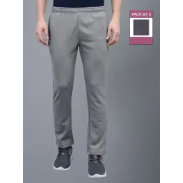 Force NXT Grey Regular Fit Sports Trackpants - Pack Of 2-picture-31
