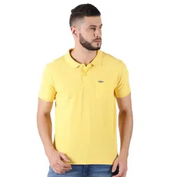 Force NXT Lemon Cotton Regular Fit Polo T-Shirt-picture-36