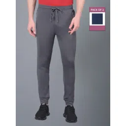 Force NXT Magnet & Blue Regular Fit Sports Joggers - Pack Of 2-picture-21