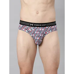Force NXT Men Assorted Printed Micro Modal Brief-image-24