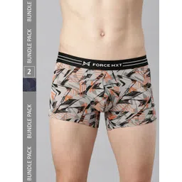 Force NXT Men Pack Of 2 Assorted Pure Cotton Trunks FS-21P-PRINT1-PRINT2-PO2-picture-37