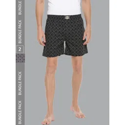 Force NXT Men Pack of 2 Printed Super Combed Cotton Boxers-picture-33