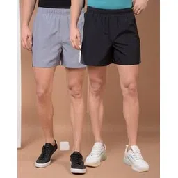 force nxt Men Pack of 2 Regular Fit Knit Shorts -picture-15