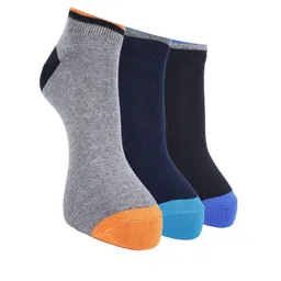 Force NXT Men Pack Of 3 Cotton Ankle-Length Socks-picture-39