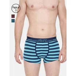 Force NXT Men Pack of 3 Striped Assorted Trunks MNFL-66-PO3-picture-29