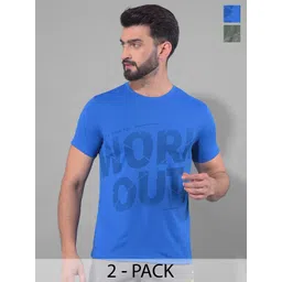 Force NXT Men Typography 2 Printed Anti Odour Applique T-shirt-image-42