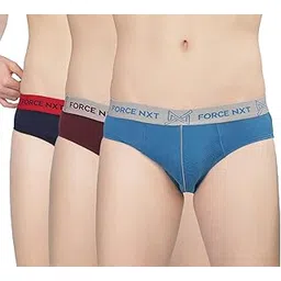 force nxt Men's Cotton Solid Briefs-picture-23