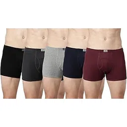 force nxt Men's Super Combed Cotton Regular Solid Trunk | Soft Men Trunk Innerwear | Best underwear for Men |Actual Color May Vary-picture-37