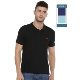 Force NXT Multicolored Cotton Regular Fit Polo T-Shirt-picture-30