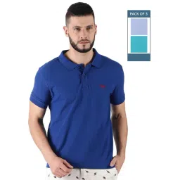 Force NXT Multicolored Cotton Regular Fit Polo T-Shirt-picture-26