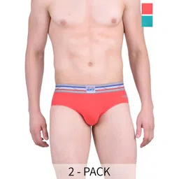 Force NXT Pack Of 2 Men Super Combed Cotton Modal Four Way Stretch Brief-picture-38