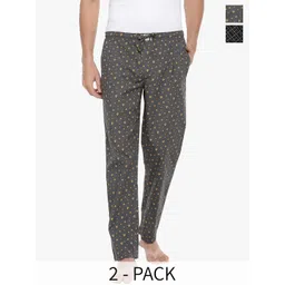 Force NXT Pack Of 2 Printed Lounge Pants-picture-38