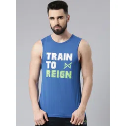 Force NXT Printed Super Combed Cotton Tank T-shirt image 1