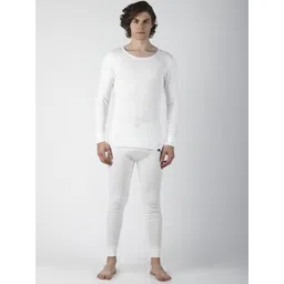 Force NXT Ribbed Cotton Top & Pyjama Thermal Set-image-33