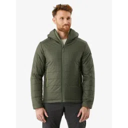 Forclaz by Decathlon Green Slim Fit Quilted Sports Hoodie-picture-15