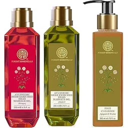 Forest Essentials Ayurvedic Herb Enriched Head Massage Oil Japapatti & Forest Essentials Hair Cleanser Japapatti & Forest Essentials Ayurvedic Herb Enriched Head Massage Oil Bhringraj-picture-10