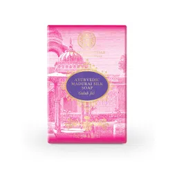 Forest Essentials Ayurvedic Luxury Handmade Hydrating Silk Bath Soap Gulab Jal 100g-picture-23