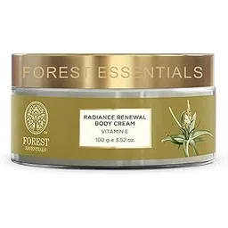 Forest Essentials Radiance Renewal Body Cream Vitamin E | Ayurvedic Moisturising Body Cream for Dry Skin | Shea Butter & Vitamin E for Glowing Skin-picture-19
