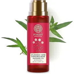Forest Essentials Travel Size Ayurvedic Herb Enriched Head Massage Oil Bhringraj|For Dandruff&Hair Fall Control|Nourishing Oil For Healthy Hair Growth|Parabens Free|Hair Oil For Women&Men|50 Ml-picture-21