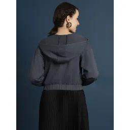 Forever 21 Dark Grey Regular Fit Hoodie image 3