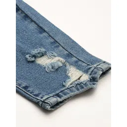 FOREVER 21 Skinny Fit Mildly Distressed Jeans image 2