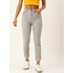 FOREVER 21 Women Mid-Rise Jogger No Fade Stretchable Jeans-picture-22