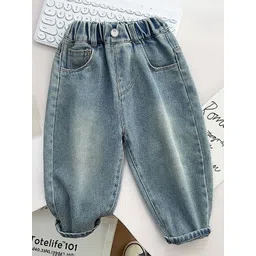 FOREVER FRIDAY Boys Comfort Fit Heavy Fade Mid-Rise Cotton Jeans-picture-20