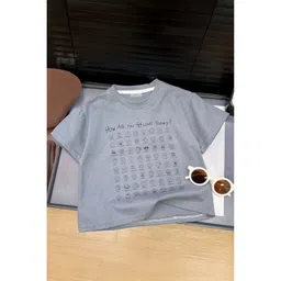 FOREVER FRIDAY Boys Graphic Printed Round Neck T-shirt-picture-44