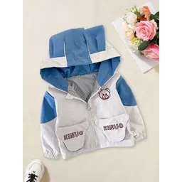 FOREVER FRIDAY Boys Printed Colourblocked Hooded Neck Front-Open Sweatshirt-picture-17