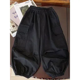 FOREVER FRIDAY Boys Pure Cotton Relaxed Fit Cargos Trousers-picture-26