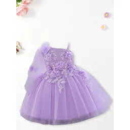 FOREVER FRIDAY Embroidered Off-Shoulder A-Line Dress-image-40